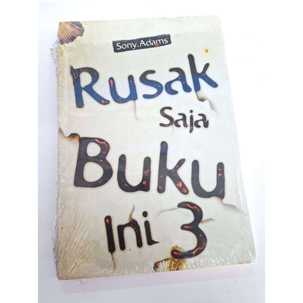 JUST DAMAGED BOOK THIS BOOK 3 - SONY ADAMS - PSYCHOLOGY CORNER - ต้นฉบับ - TN