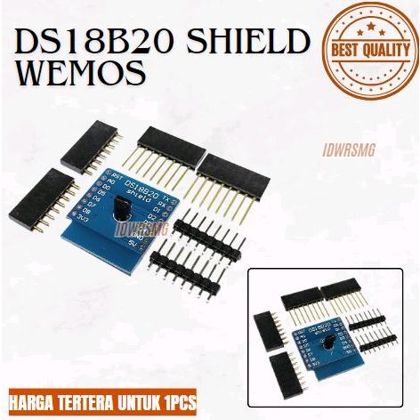 DS18B20 เซ็นเซอร์อุณหภูมิโล่ Wemos D1 Mini D1 Mini Pro Arduinoesp