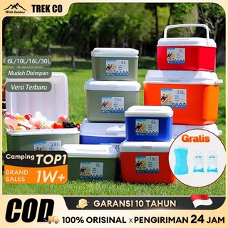 Cooler Box Pendingin Kotak Beku Tetap Segar Wadah Serba Guna Tempat Penyimpanan Es Container Box Es