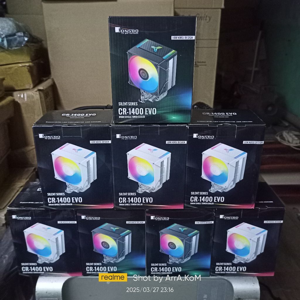 .:: CPU COOLER JONSBO CR 1400 EVO ARGB SUPPORT LGA 1700 & AM5