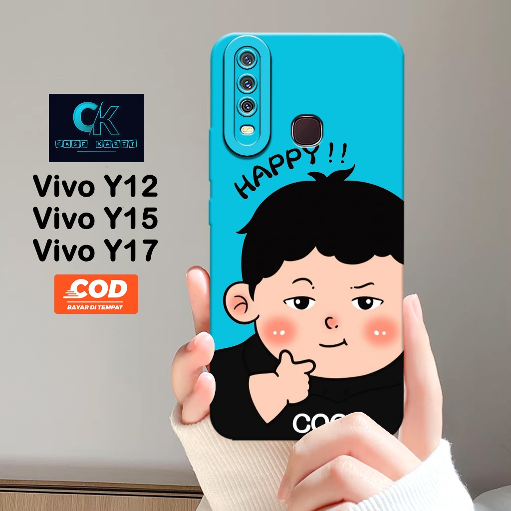 HP เคส Vivo Y12 / Y15 / Y17 ล่าสุด - เคสแฟชั่นการ์ตูน - เคสยาง - เคส Vivo Y12 / Y15 / Y17 - เคส Vivo