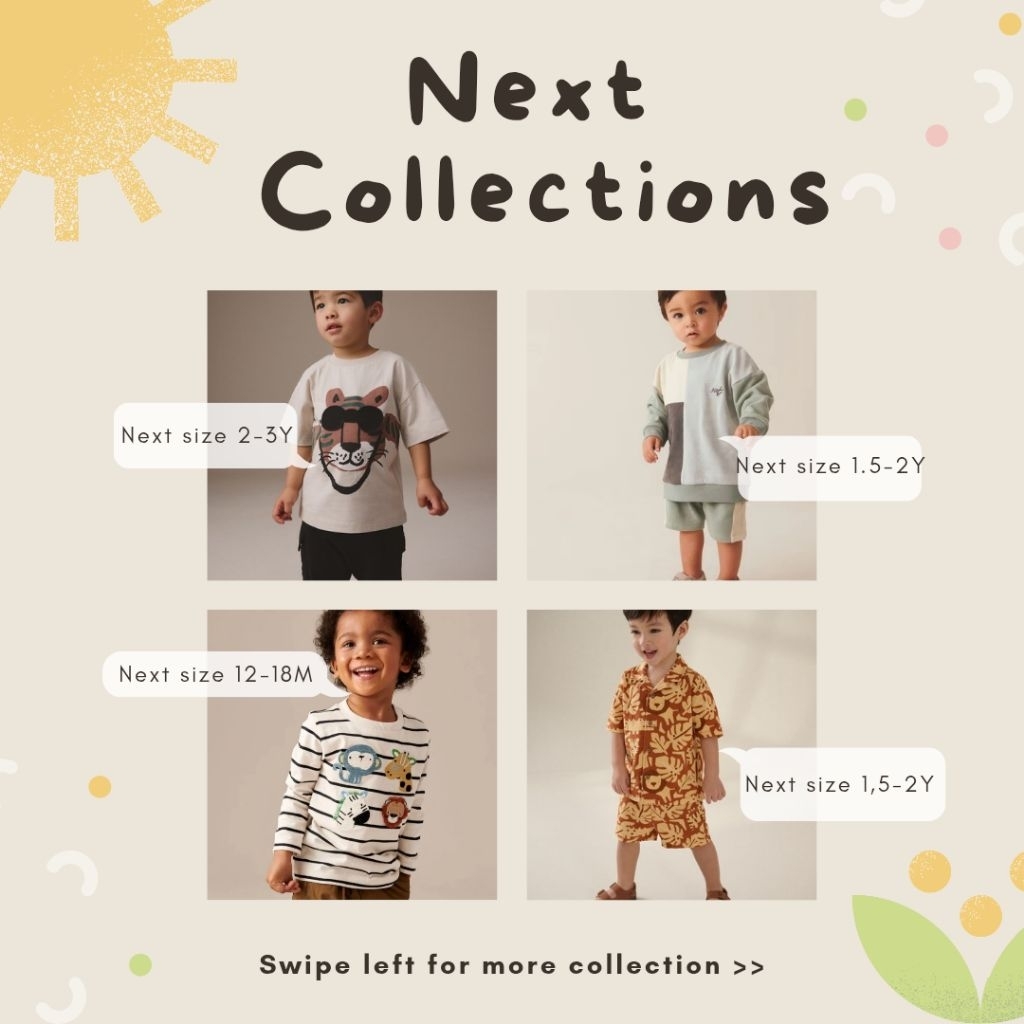 Ne*t Set & Unit Size 6M-5Y