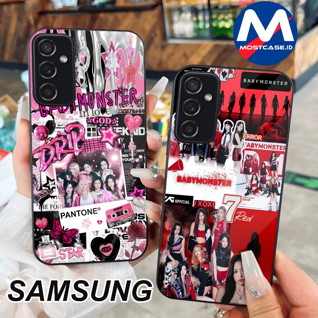 SAMSUNG (SS11) BABYMONSTER - เคสสําหรับSamsung A56 5G A55 5G A36 5G A54 A35 A34 A26 5G A25 A24 A23 A