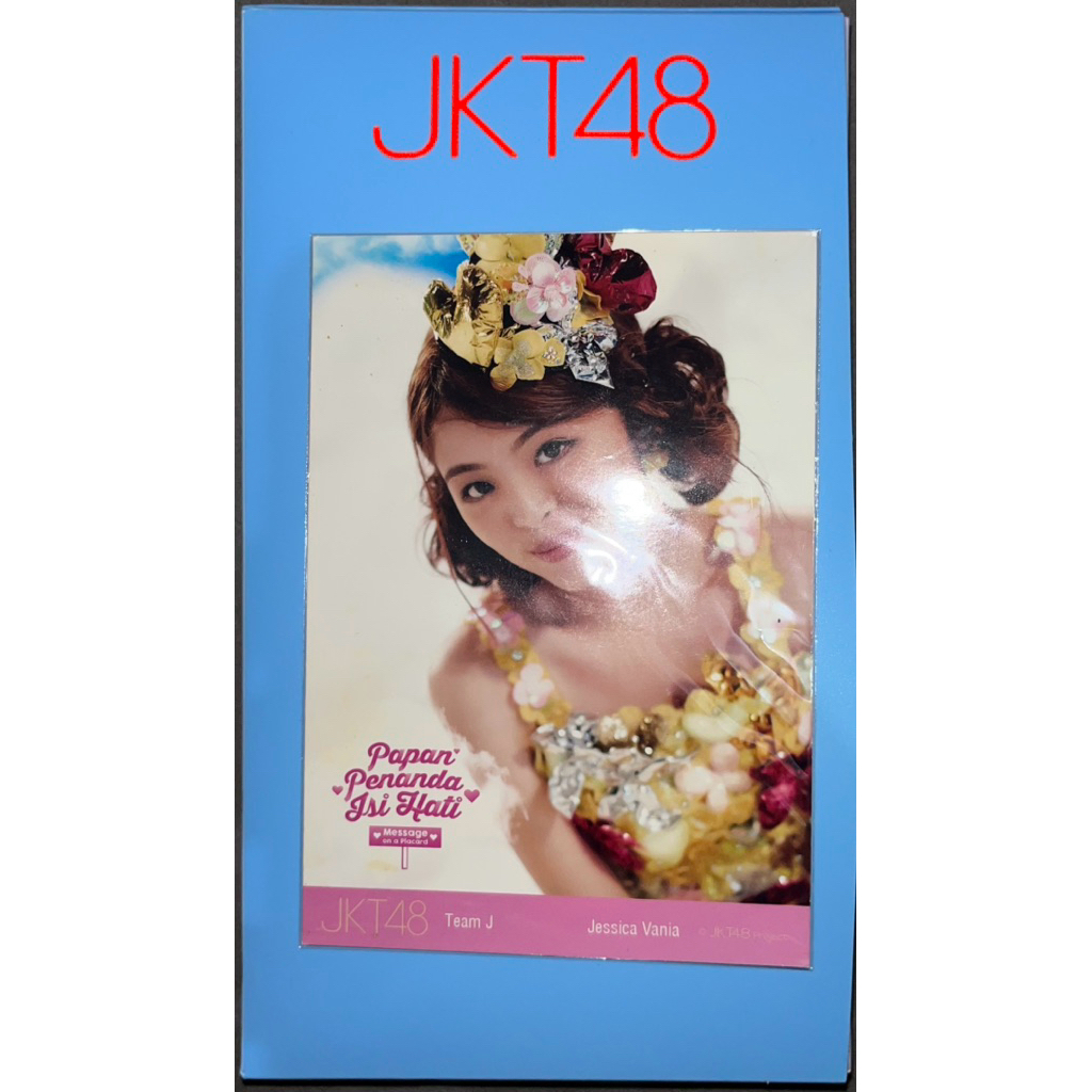 [Negotiable] Photopack Single Heart-Filled Marker Board/Kokoro no Placard/ข้อความบน Placard JKT48 - 