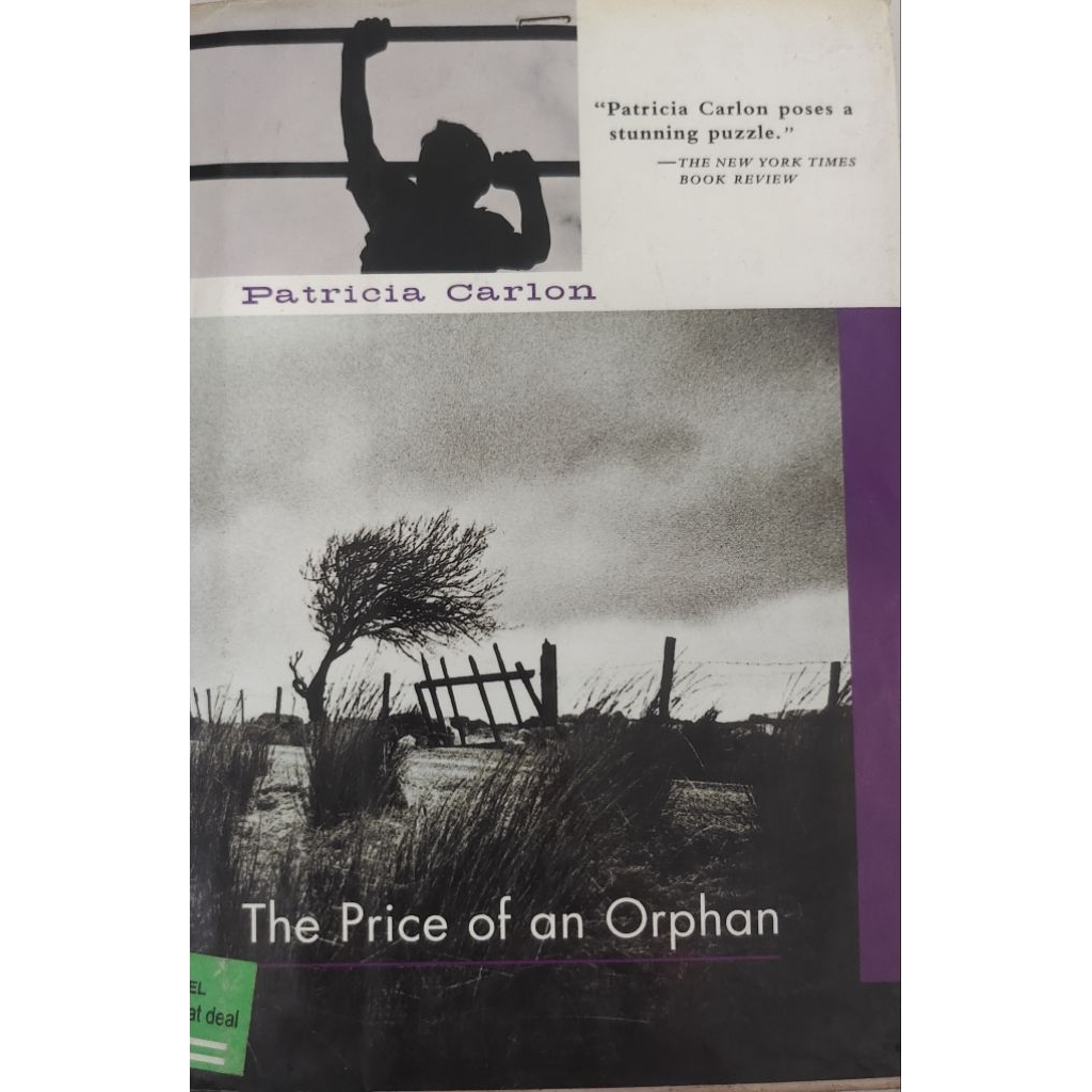 PATRICKIA CARLON NOVEL ราคา AN ORPHAN ใช้แล้วต้นฉบับ