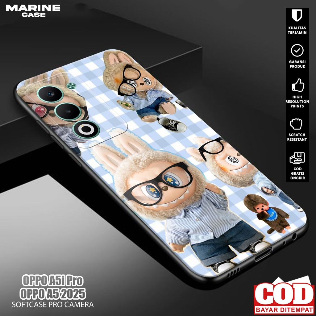 เคส oppo a5i pro / a5 2025 (lbb) oppo a5i pro / a5 2025 hp - เคส hp - เคส terbaru - softcase - softc