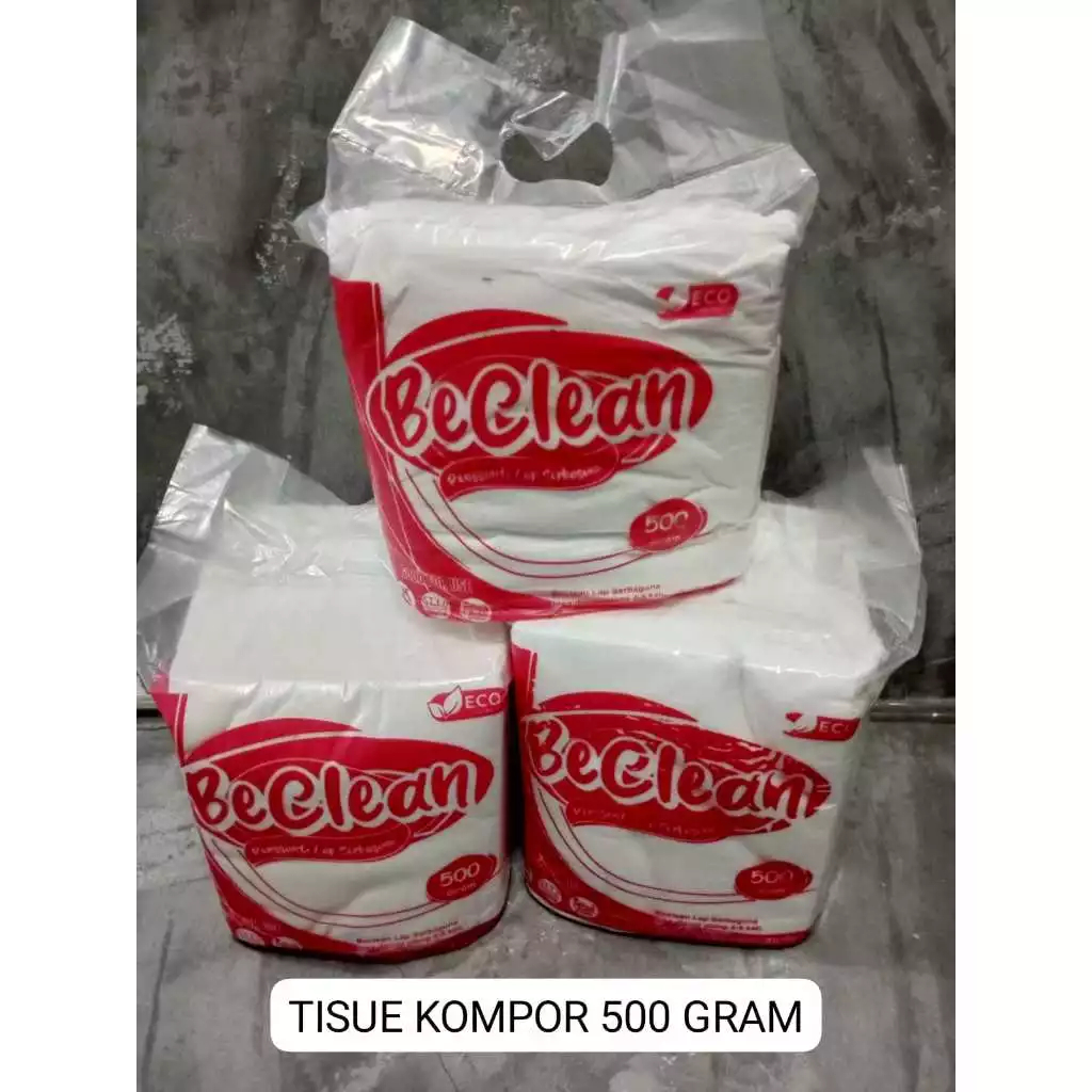BE CLEAN KITCHEN TISSUE 500 กรัม / น้ํามัน ABSORBING STOVE TISSUE / MULTIPURPOSE BE CLEAN TISSUE