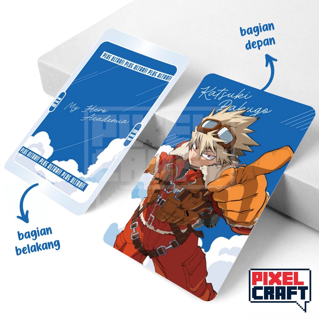 BOKU NO HERO ACADEMIA โฟโต้การ์ดตัวละครอนิเมะ (JF2026 Ver) My Hero Academia