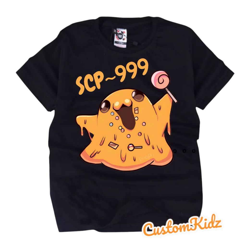 เสื้อผ้าเด็ก เสื้อยืดเด็ก SCP 999 พิมพ์ชื่อเด็กฟรี
