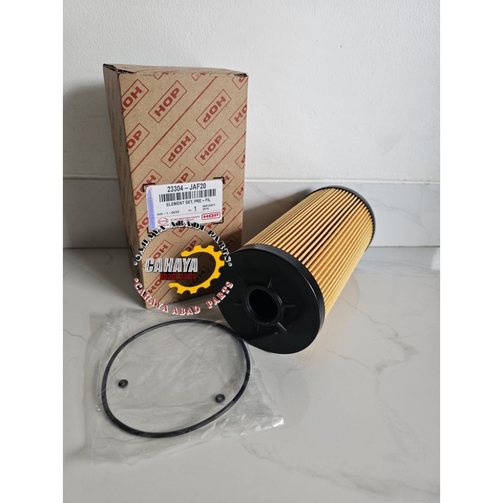 กรองน้ํามันเชื้อเพลิงล่าง Hino Dutro 300 Hino 500 กรองดีเซลล่าง Hino 500 Dutro 300 Uero 4 233034-JAF