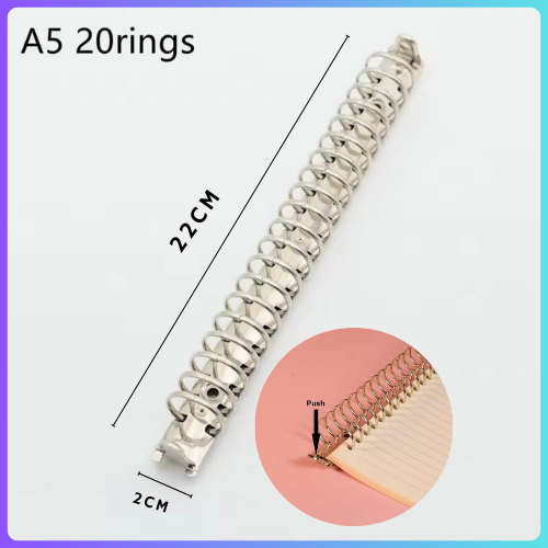 BOS Mechanical Binder A5 / Ring Binder A5 20 รู