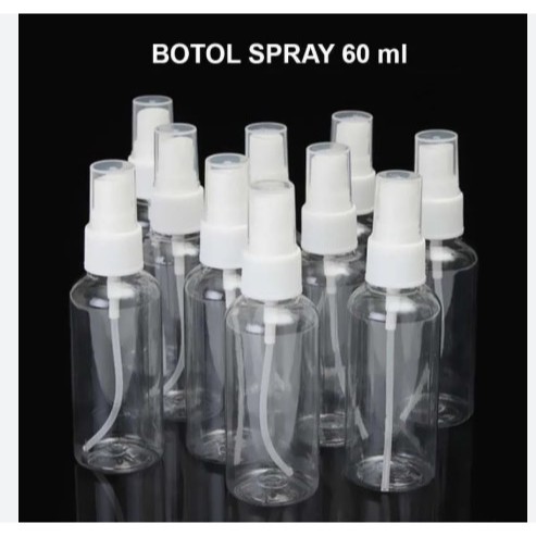 บรรจุภัณฑ์ 60ML SPRAY BOTTLE COSMETIC BOSTON ROUND 60ML SPRAY BOTTLE