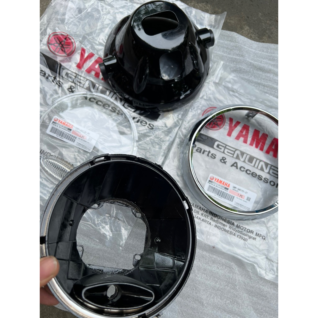 RETROFIT REPLLER RX KING NEW SILENCER 2008 ROUND VISION OLD ORIGINAL PNP BILED 2.5 IN ATES V2 CR7 GE