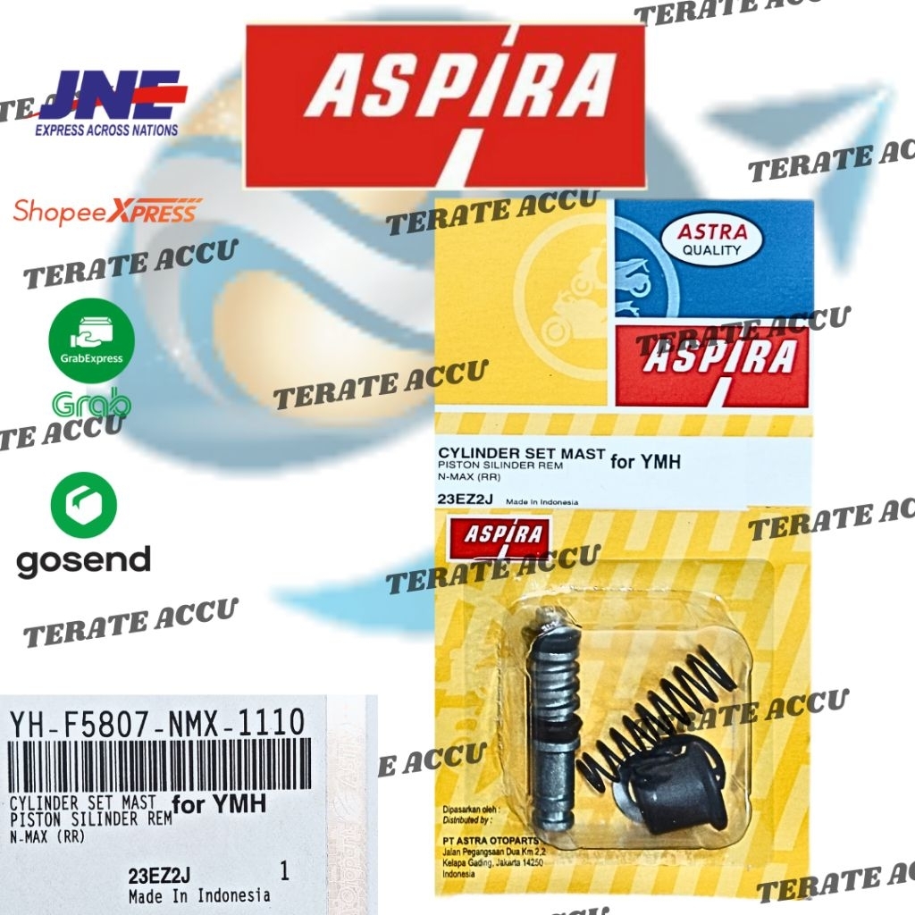 กระบอกสูบลูกสูบ/ชุดกระบอก Mast ASPIRA YH-F5807-NMX-1110 N-MAX 150, N-MAX 155, All New N-MAX 155 (RR)