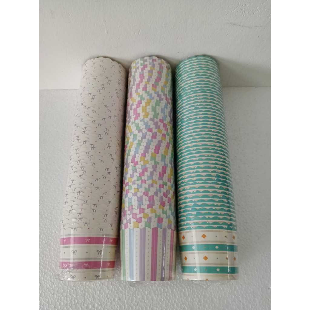 MEDIUM MUFFIN PAPER CUP COTENTS 50 (RANDOM)