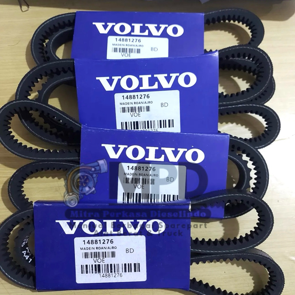 V-Belt เข็มขัด Van เข็มขัดพัดลม Volvo EC135 EC210 EC240 EC290 14881276
