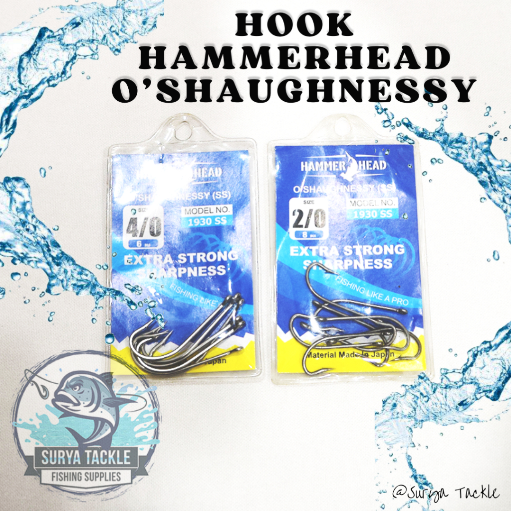 Oshaughnessy 1930 SS ตะขอตกปลาหัวค้อน