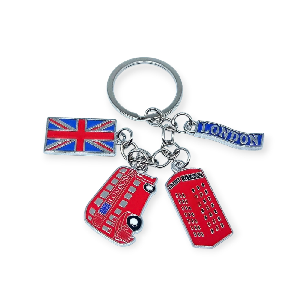 พวงกุญแจ GANTUNGAN London 4 Iron England UK England E