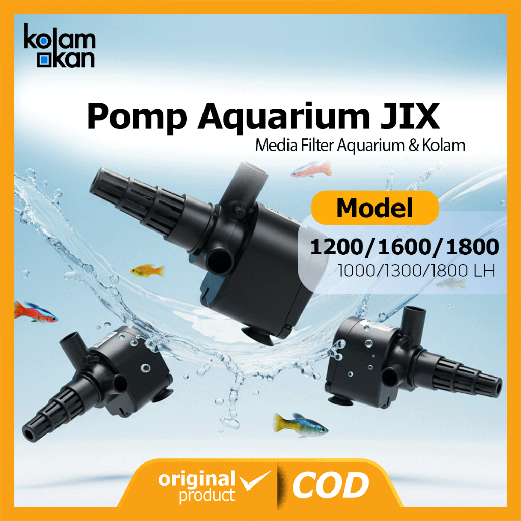 JIX 1200 Aquarium Pond Pump 1000 LH Power Head Aquarium JIX 1200 1600 1800