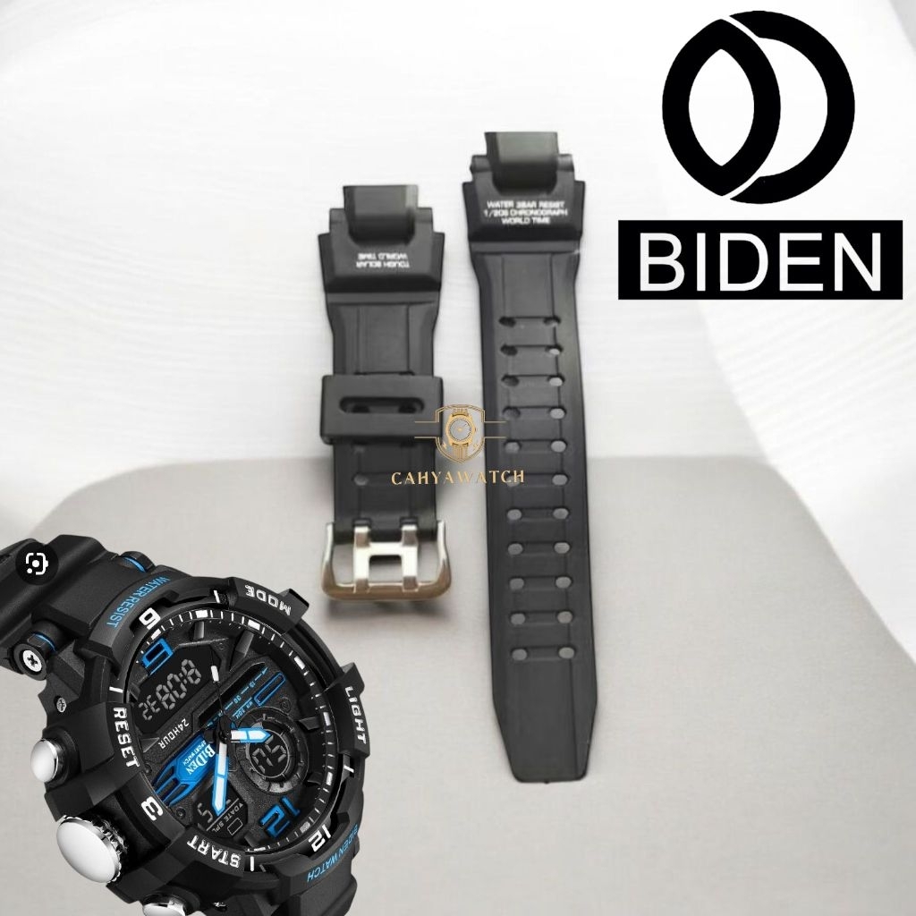 Biden R008 สายนาฬิกายาง Biden R-008 สายนาฬิกา