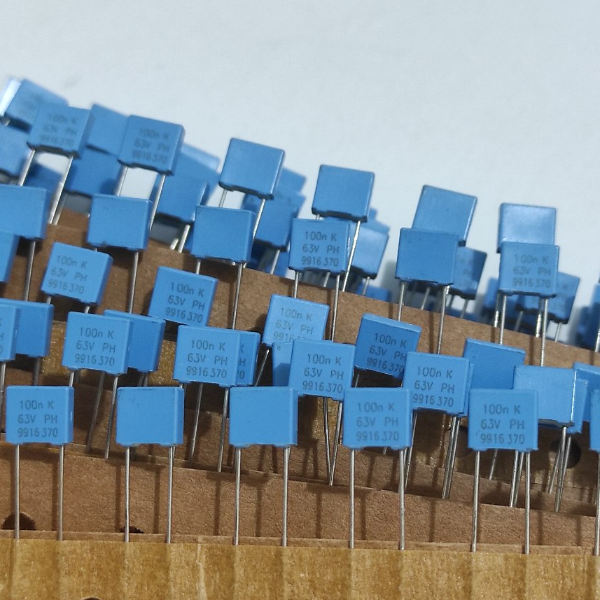 100nF 0.1uF 104 63V Philips MKT-370 HQ Capacitor 0.1uF 63VDC