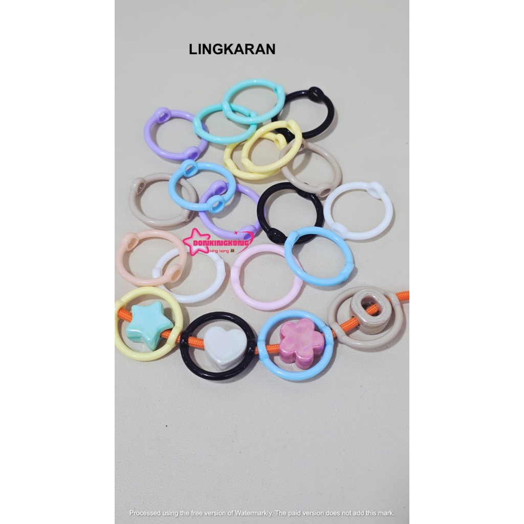 LUXURY PARACORD ROPE BARRIER BEADS 5 MM/ชิ้น