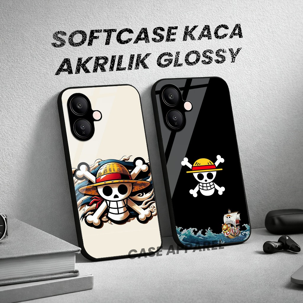 เคส Vivo V60 Lite - Vivo V60 Lite Glass Softcase - Vivo V60 Lite Glass softcase - GC 488