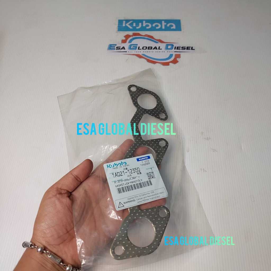 KUBOTA EX-MANIFOLD GASKET D1403, D1703, D1803, D1503 1A021-12350