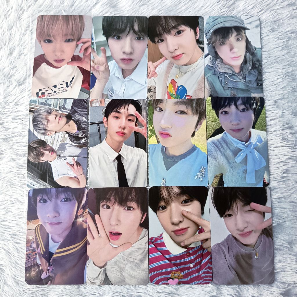 Photocard NCT Wish Official Photocard NCT WISH Sakuya Yushi Sion Riku Ryo Jaee Steady Poppop Wish Ha