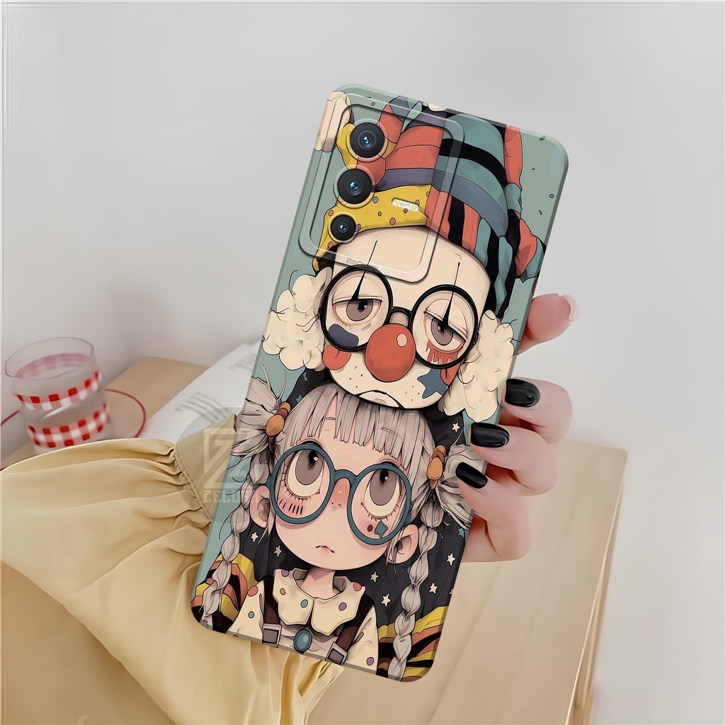 HP Softcase Vivo V23 5G - ZELORA - เคสการ์ตูนแฟชั่น - เคส Vivo V23 5G - เคส Vivo V23 5G - ซิลิโคนโทร