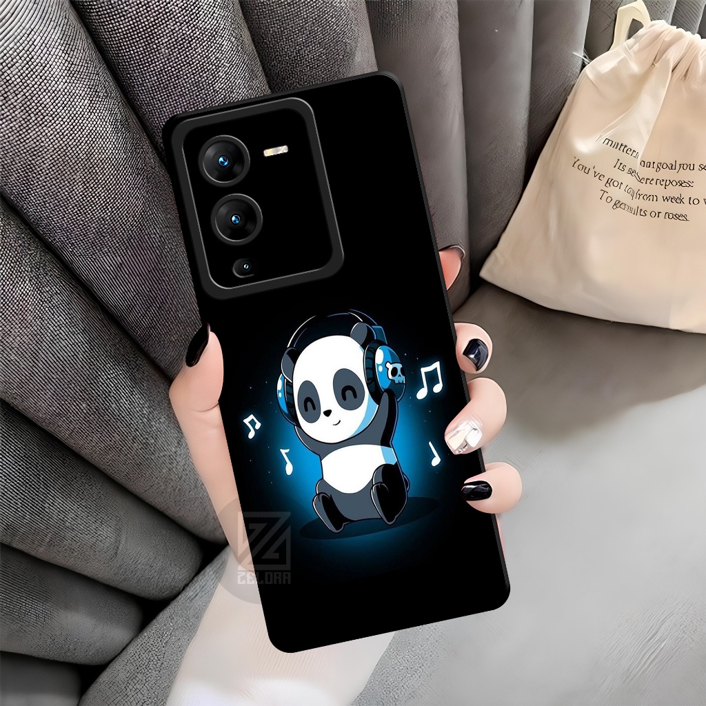 เคส HP Vivo V25 Pro - เคสโทรศัพท์ Vivo V25 Pro - เคสแฟชั่นแพนด้า - กล้อง Pro - Vivo V25 Pro Softcase