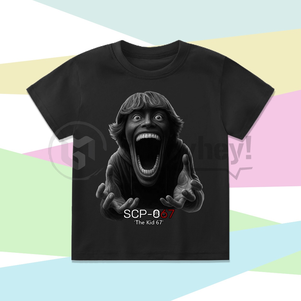 เสื้อยืดเด็ก scp 067 kid 67 roblox