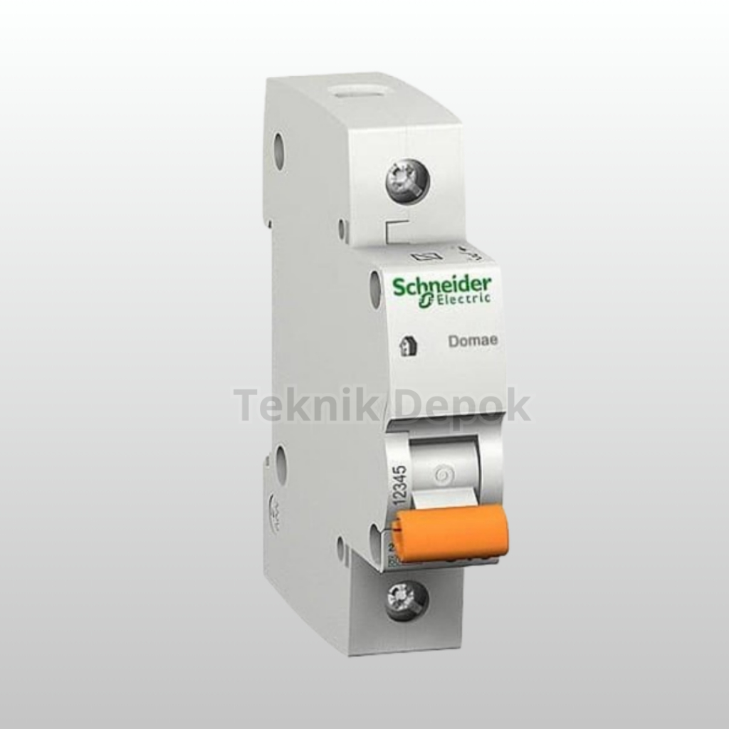 MCB Schneider 1 เฟสฟิวส์ไฟฟ้า MCB สวิตช์ Schneider ไฟฟ้า 2A 4A 6A 10A 16A 20A 25A 32A 40A 50A 63A