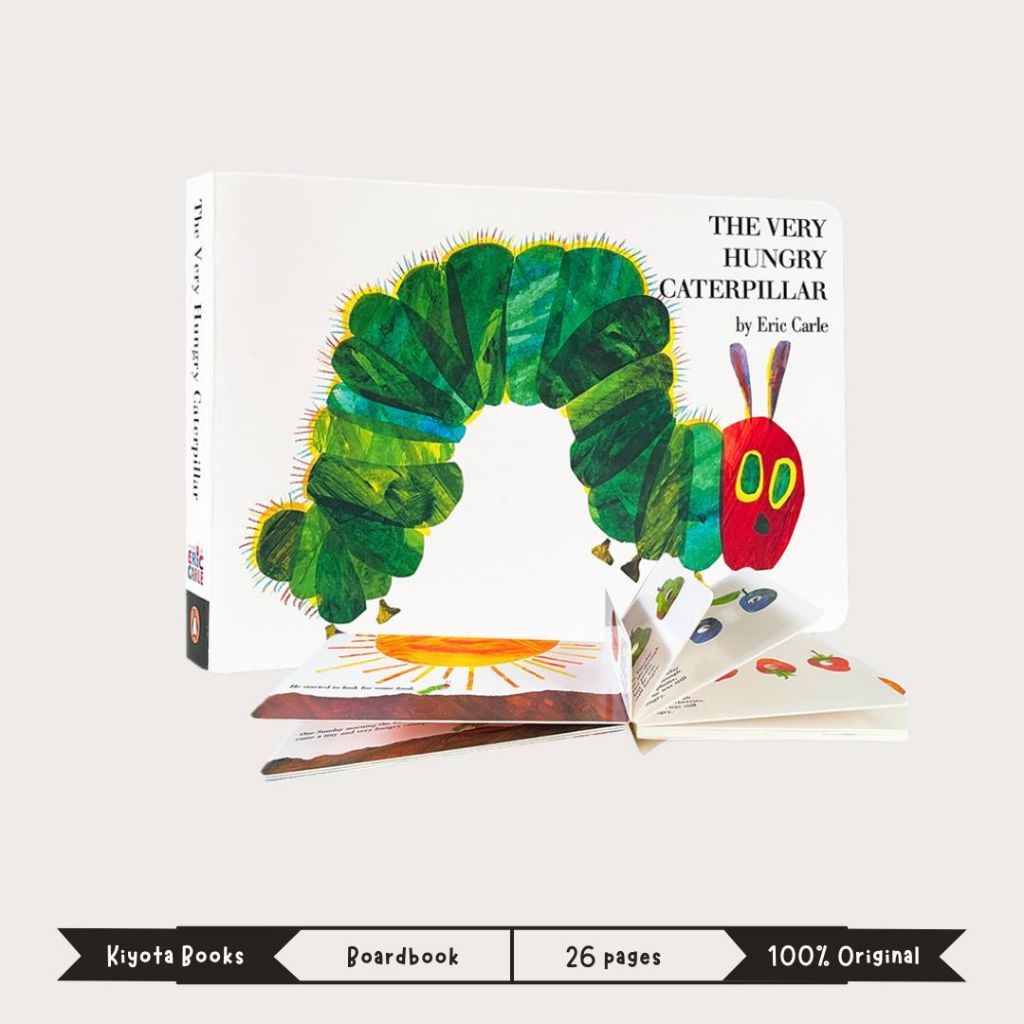 The Very Hungry Caterpillar Board Book ต้นฉบับโดย Eric Carle