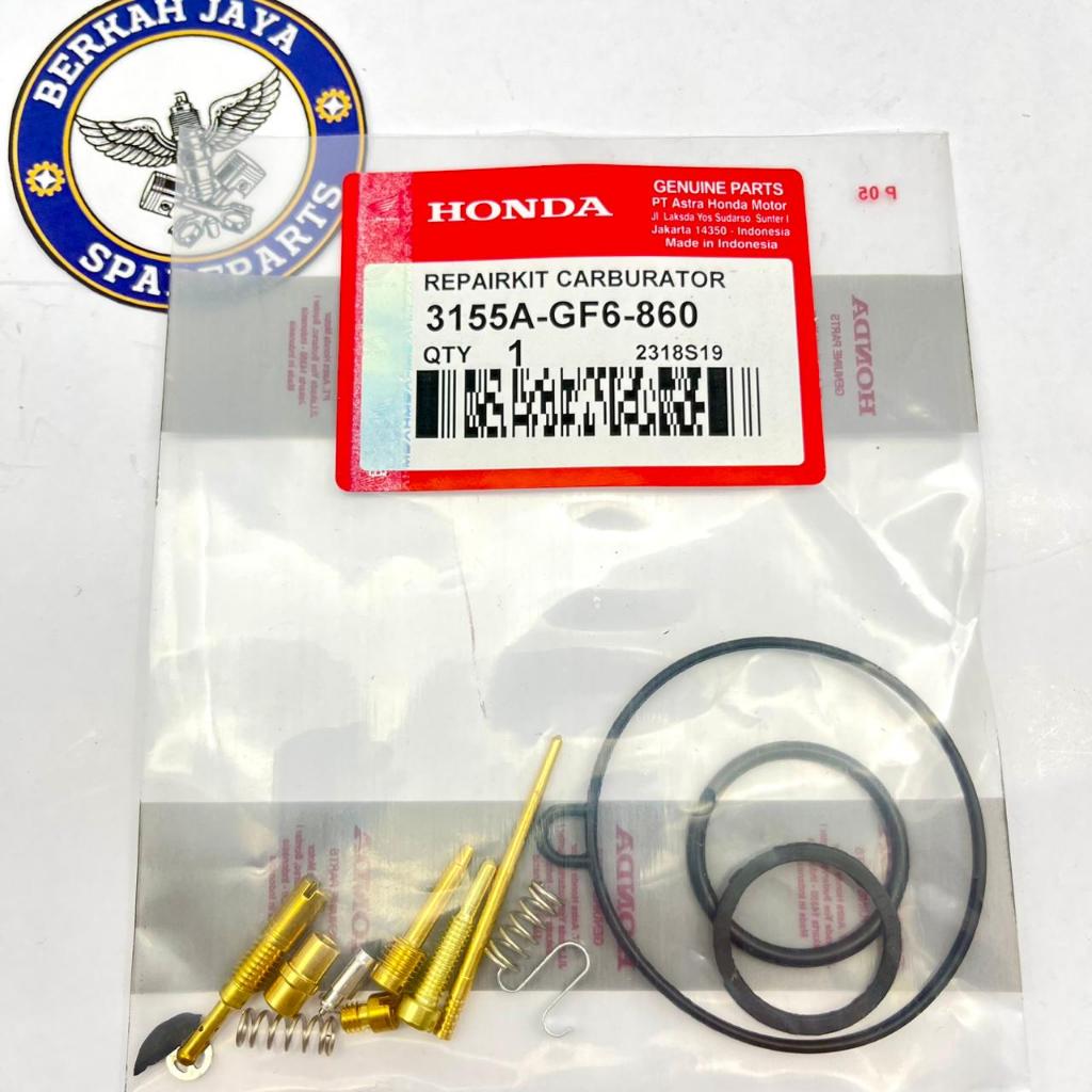 3144A-GF6-860 ชุดซ่อมคาร์บูเรเตอร์ Honda WIN Original Honda