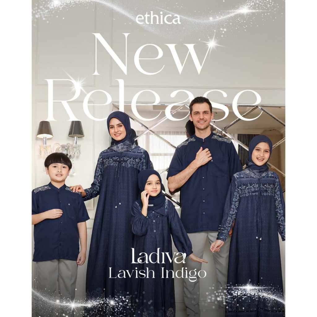 Ethica Ladiva Lavish Indigo Family Srimbit 2026 - READY