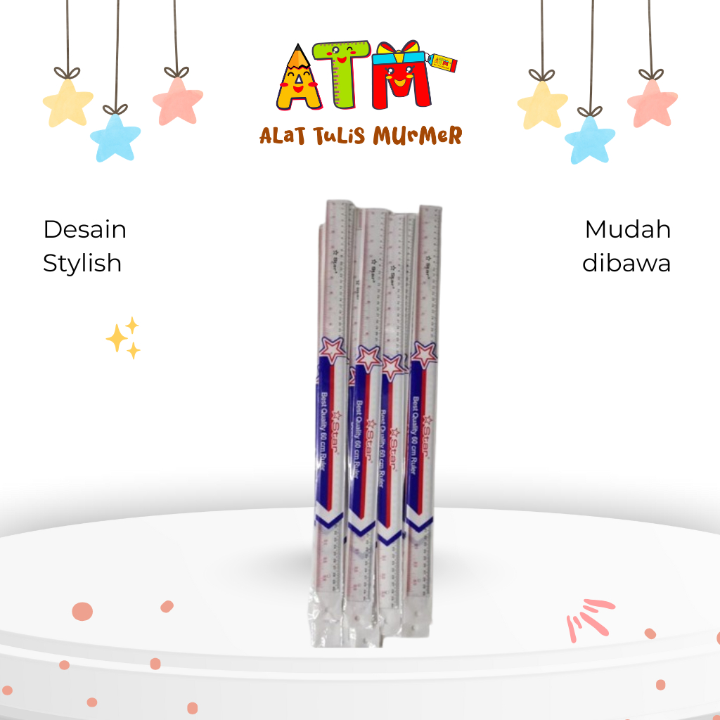 RULER/STAR LINE 30CM
