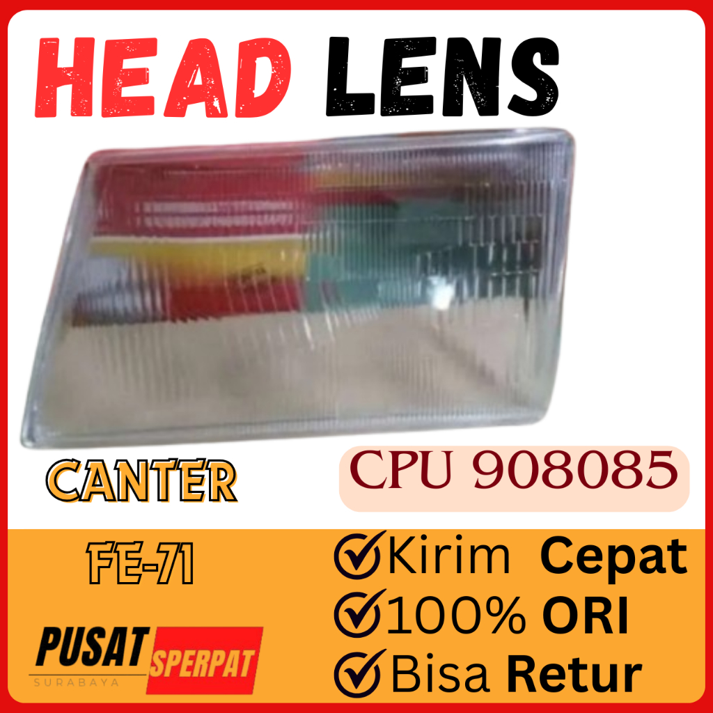 CPU – HEAD LENS CPU ยี่ห้อ HEADLIGHT MICA 908085 สําหรับ CANTER FE-71 FE71 FE71 FE 71 รถ, การนําเสนอ