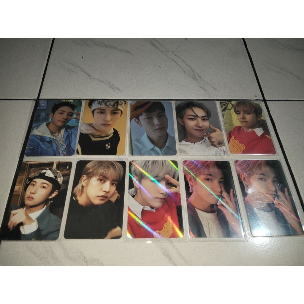 Photocard อย่างเป็นทางการ NCT 127 DREAM WISH WAYV ตุ๊กตาพวงกุญแจ Renjun boboan BEATBOX CANDY GLITCH 
