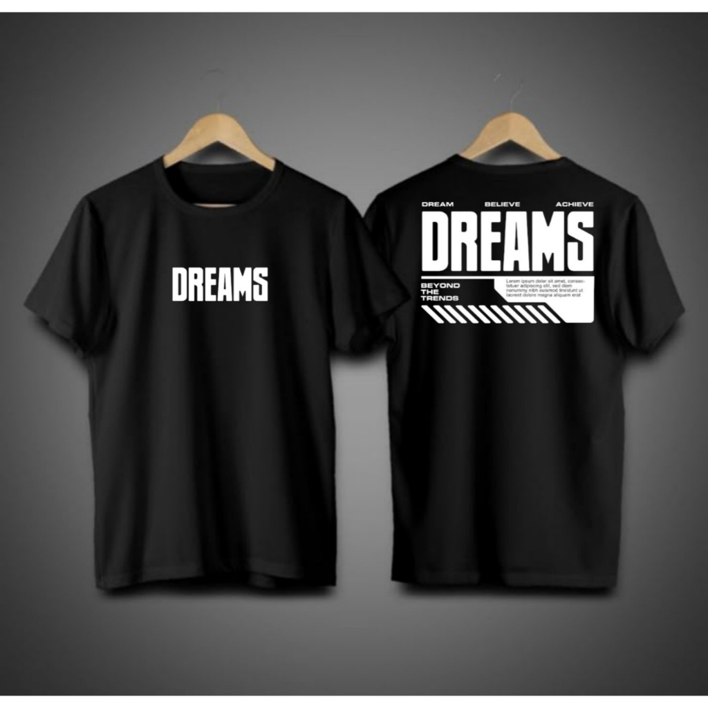 Distro T-shirts for Men and Women Premium T-shirts with dreames Logo