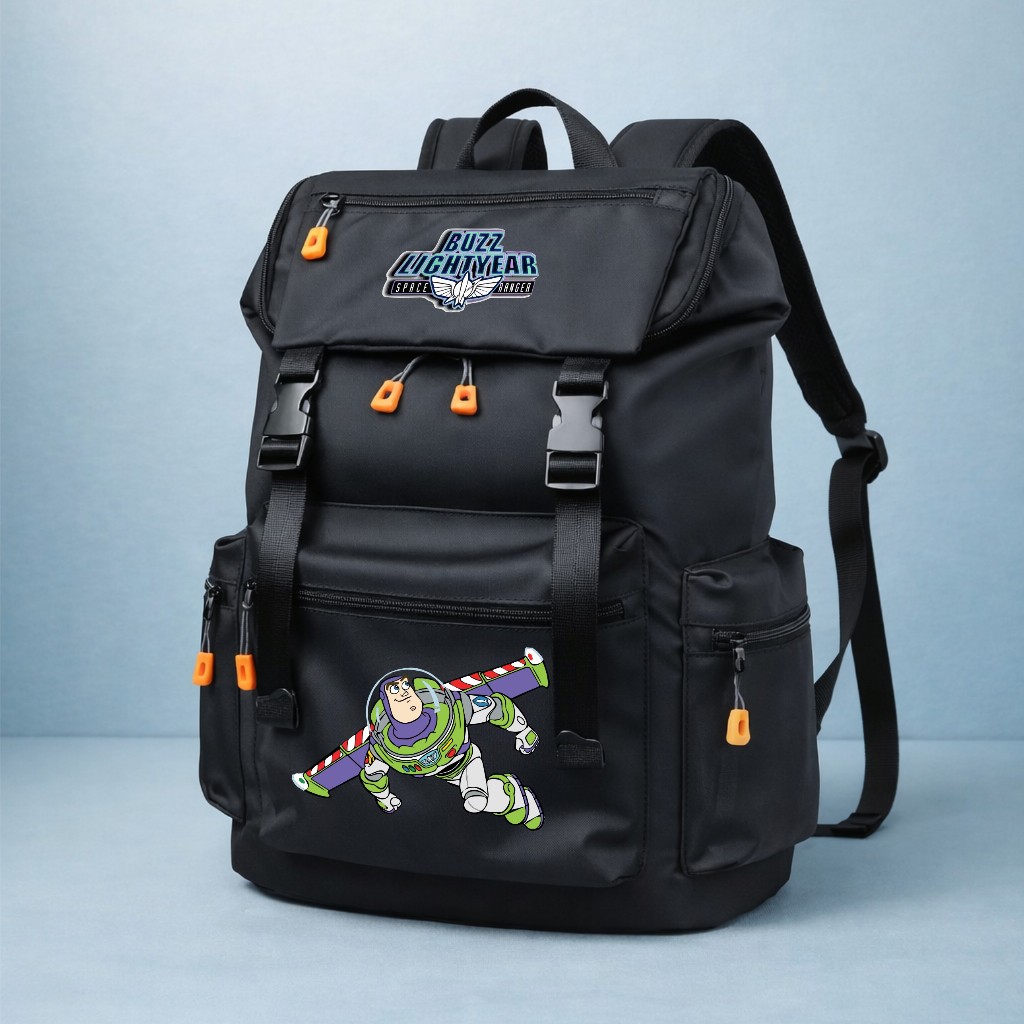 LOKAL Terraforma - กระเป๋านักเรียนเด็กชายลําลอง กระเป๋าเป้พกพาดั้งเดิม สินค้าท้องถิ่น กระเป๋าเป้กันน