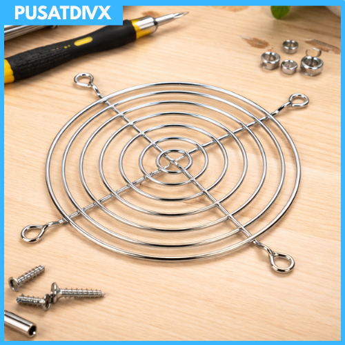 SANJI GRILL FAN 8CM 9CM 12CM ฝาครอบโลหะ CHASISS COOLING FAN IRON MESH