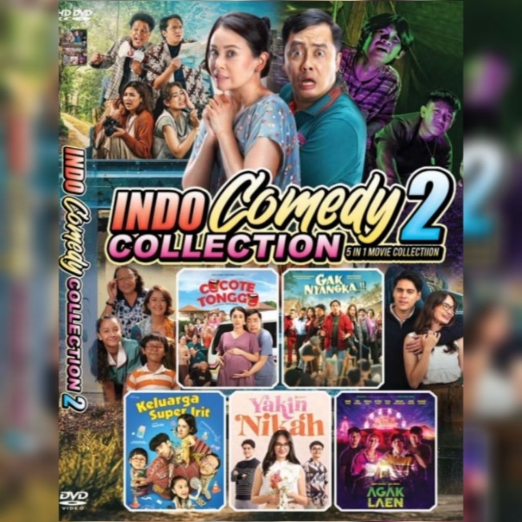 INDO COMEDI 2 MOVIE CASSETTE (2025) - LATEST - HD