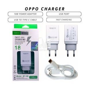 เครื่องชาร์จ OPPO BT1-168 FAST CHARGING TYPE-C