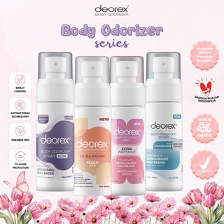 DEOREX Body Odorizer Spray 60 Ml / Deodorant - Penghilang Bau Ketiak & Bau Kaki & Bau Badan