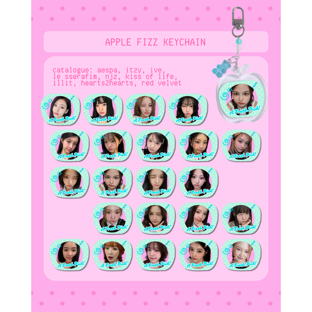 APPLE FIZZ พวงกุญแจ*