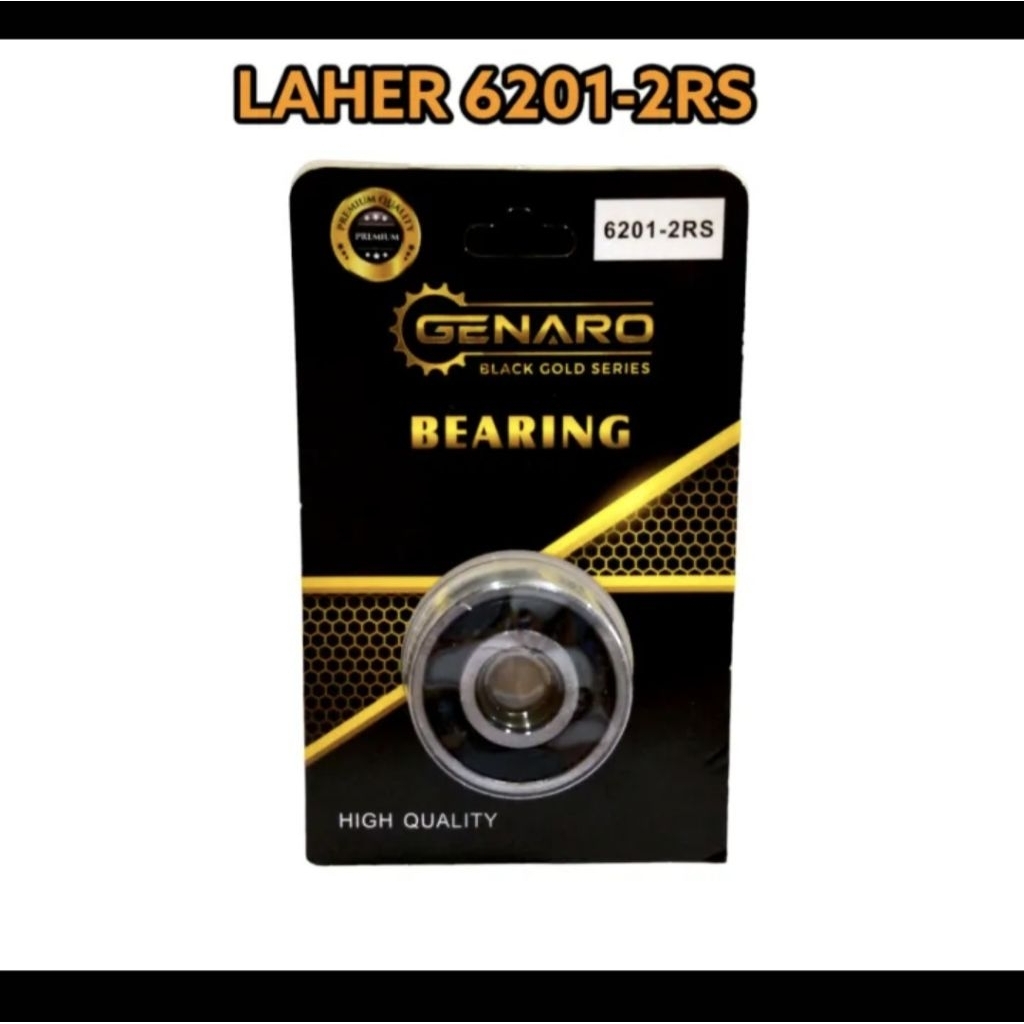 KLAHER LAHER BEARING WHEEL 6201 2RS 6201-2RS GENARO