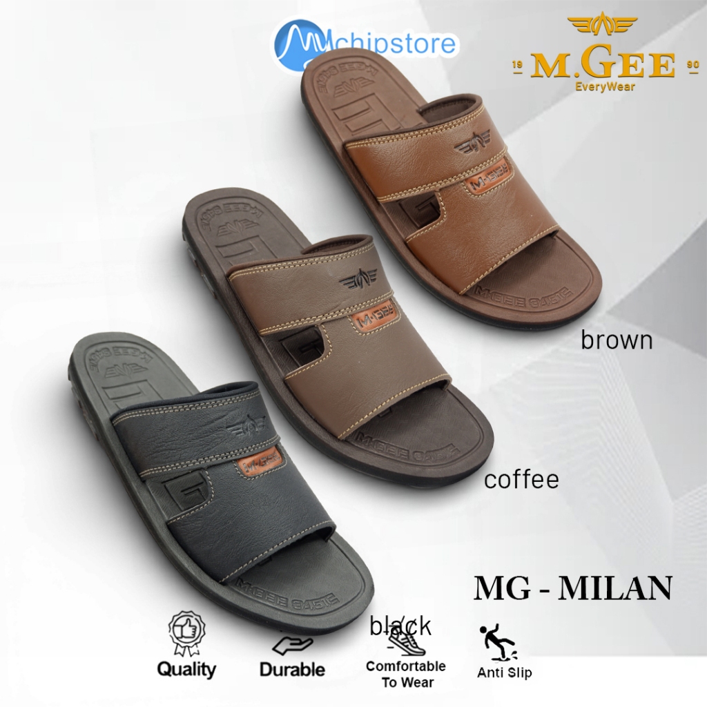 M-GEE MILAN รองเท้าแตะสไลด์ผู้ชาย ของแท้ 100%