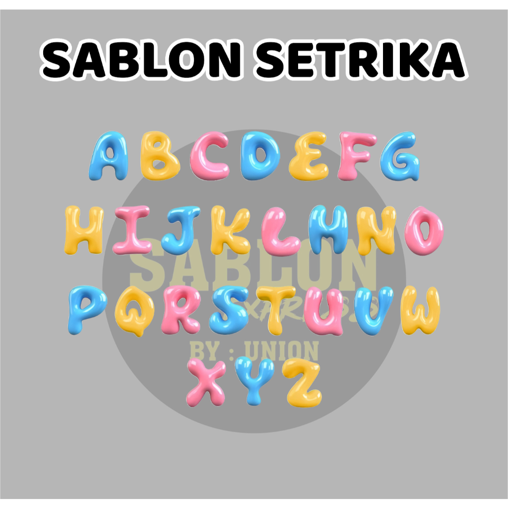 [ KOKOBOX ] IRON-ON SCREEN PRINTING / COLORFUL BUBBLEGUM DTF SCREEN PRINTING