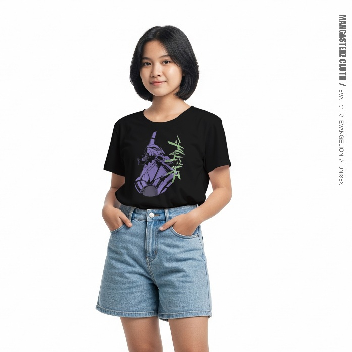 Evangelion เสื้อยืด Neon Genesis Evangelion เสื้อยืดอนิเมะ